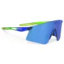 Crystal blue / green fluo