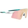 Rudy Project Astral X Bahrain Victorius 2025 Solglasögon, White fade / emerald matte, Multilaser Gold/CAT3