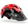 Black / red shiny