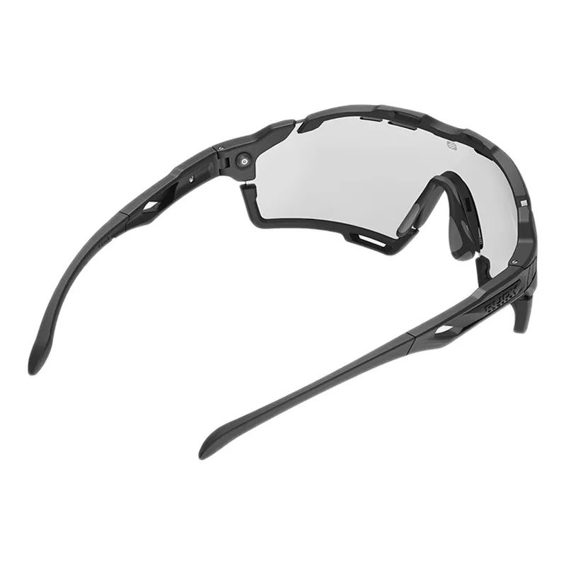 Rudy Project Cutline Stealth Z87 Foto Kromatiska Solglasögon, Black matte, Impact Photochromic 2 Black/CAT1-3