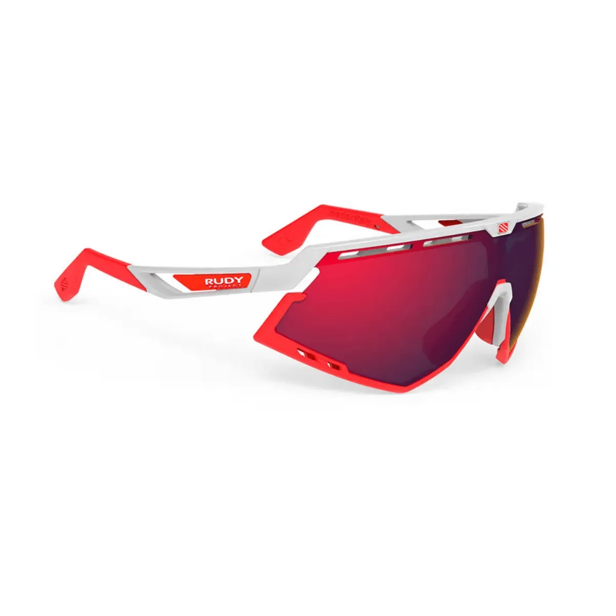 Rudy Project Defender, White Gloss Red Fluo Rudy Project Defender, White Gloss Red Fluo