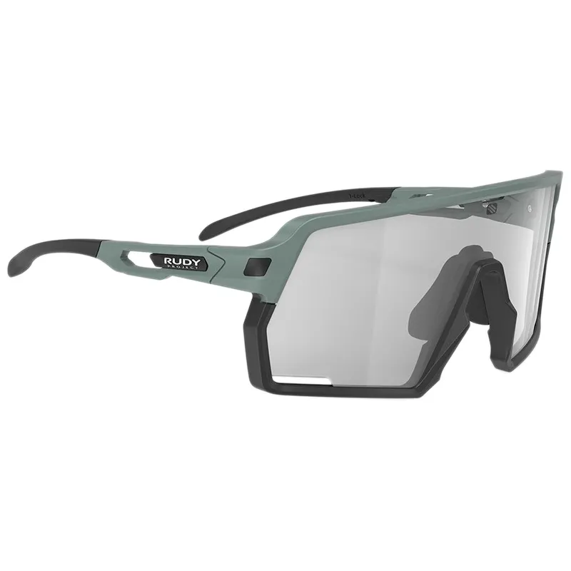 Rudy Project Kelion Foto Kromatiska Solglasögon, Green sage matte, Impact Photochromic 2Laser Black/CAT1-3