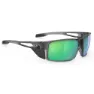 Rudy Project Nyad Solglasögon, Crystal ash, Multilaser Green/CAT3