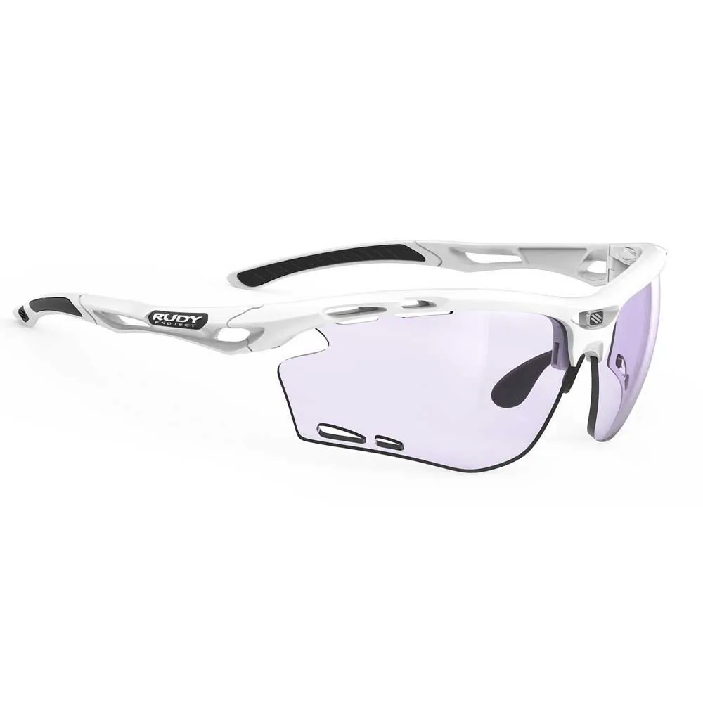Rudy Project Propulse Padel Foto Kromatiska Solglasögon, Gloss white, Impactx™ Photochromic 2 Laser Purple/CAT1-3
