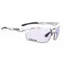 Rudy Project Propulse Padel Foto Kromatiska Solglasögon, Gloss white, Impactx™ Photochromic 2 Laser Purple/CAT1-3