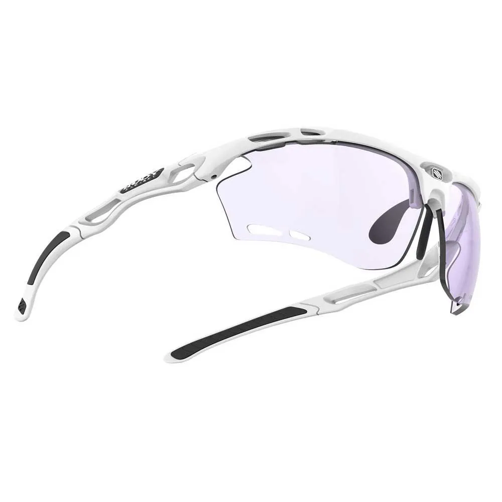 Rudy Project Propulse Padel Foto Kromatiska Solglasögon, Gloss white, Impactx™ Photochromic 2 Laser Purple/CAT1-3