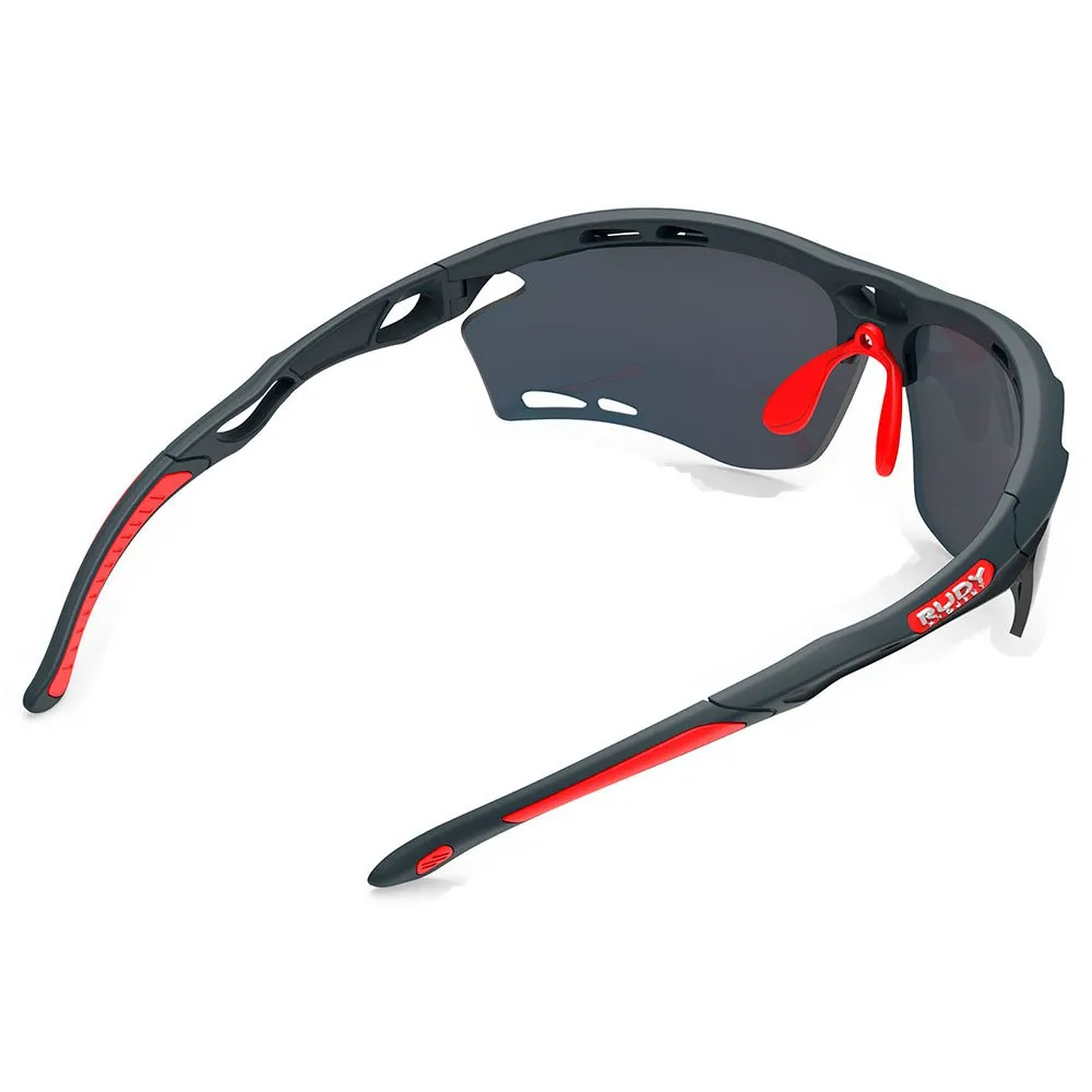 Rudy Project Propulse Sports Foto Kromatiska Solglasögon, Charcoal matte multilaser red, Impactx 2 Black/CAT1-3