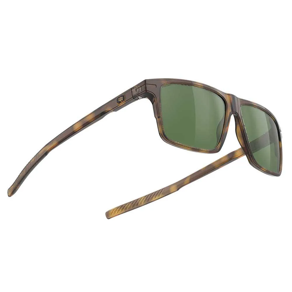 Rudy Project Stellar Solglasögon, Demi brown, Gloss Green/CAT3