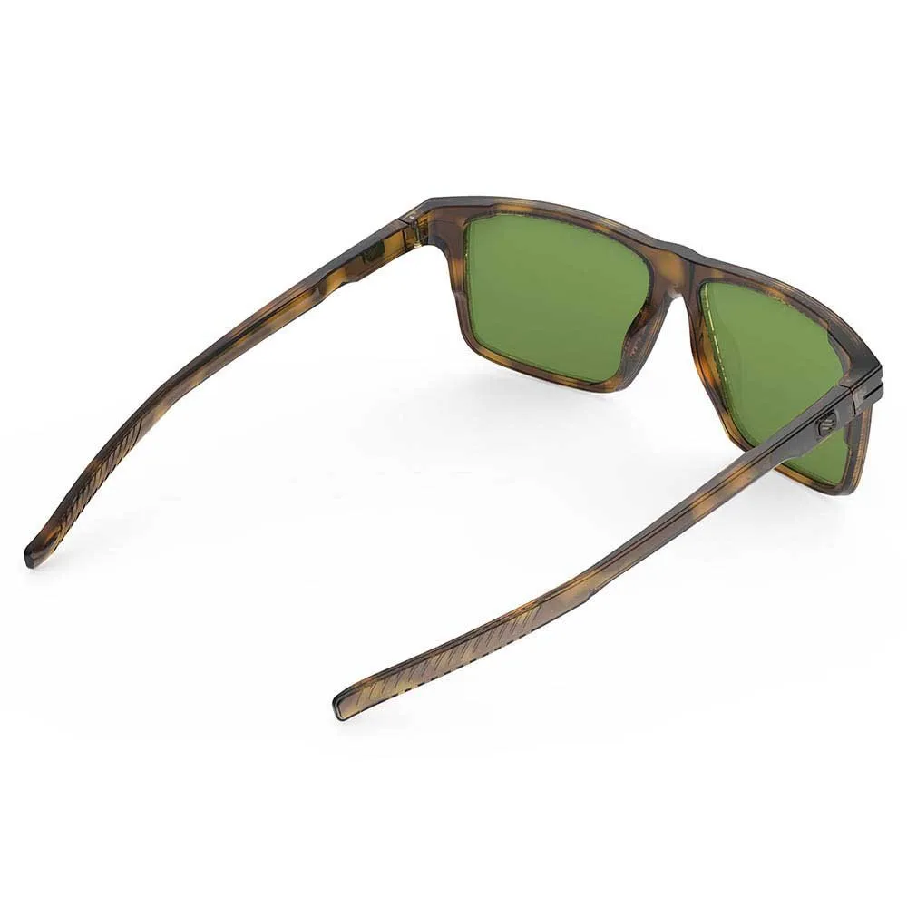 Rudy Project Stellar Solglasögon, Demi brown, Gloss Green/CAT3