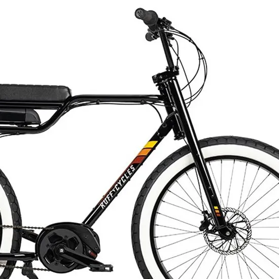 Ruff Cycles Biggie E1075 Bosch Pl Cx Elcykel, Night black, One Size, 500Wh