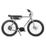 Ruff Cycles Biggie E1076 Bosch Pl Cx Elcykel, Delirium silver, One Size, 500Wh