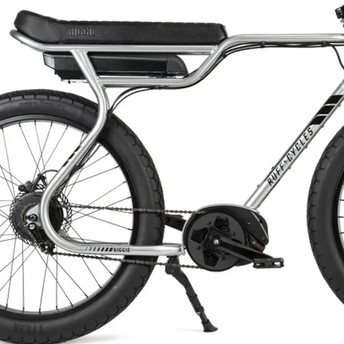 Ruff Cycles Biggie E1079 Bosch Elcykel, Delirium silver, One Size, 300Wh