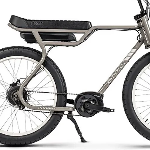 Ruff Cycles Biggie E1910 Bosch Elcykel, Bronson grey, One Size, 300Wh