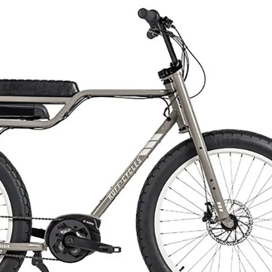 Ruff Cycles Biggie E1911 Bosch Pl Cx Elcykel, Bronson grey, One Size, 300Wh Ruff Cycles Biggie E1911 Bosch Pl Cx Elcykel, Bronson grey, One Size, 300Wh
