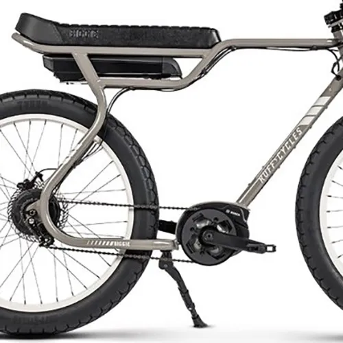 Ruff Cycles Biggie E1911 Bosch Pl Cx Elcykel, Bronson grey, One Size, 300Wh Ruff Cycles Biggie E1911 Bosch Pl Cx Elcykel, Bronson grey, One Size, 300Wh