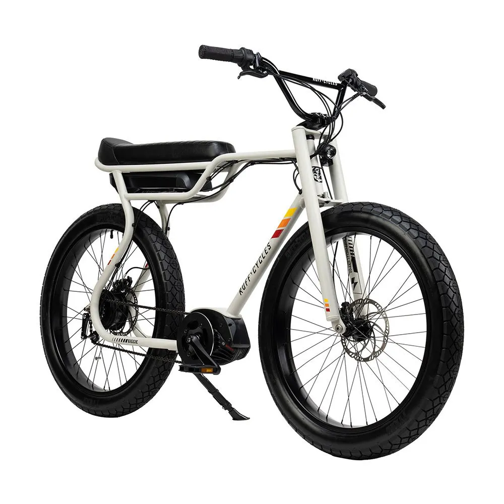 Ruff Cycles Biggie Elcykel, White, One Size, 300Wh Ruff Cycles Biggie Elcykel, White, One Size, 300Wh