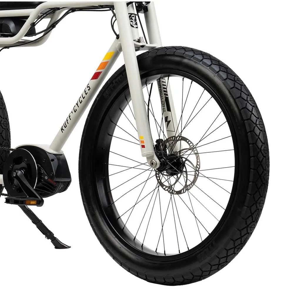 Ruff Cycles Biggie Elcykel, White, One Size, 300Wh Ruff Cycles Biggie Elcykel, White, One Size, 300Wh