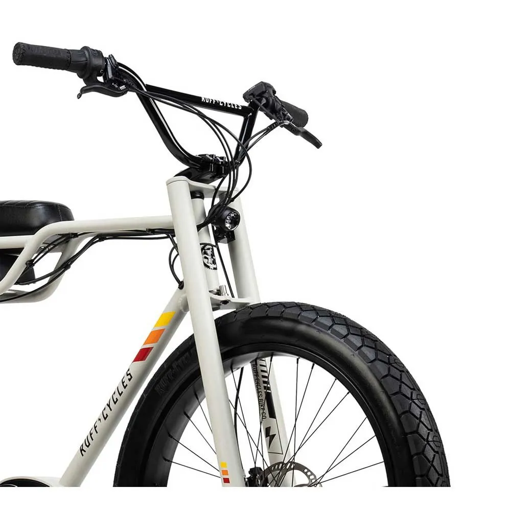 Ruff Cycles Biggie Elcykel, White, One Size, 300Wh Ruff Cycles Biggie Elcykel, White, One Size, 300Wh