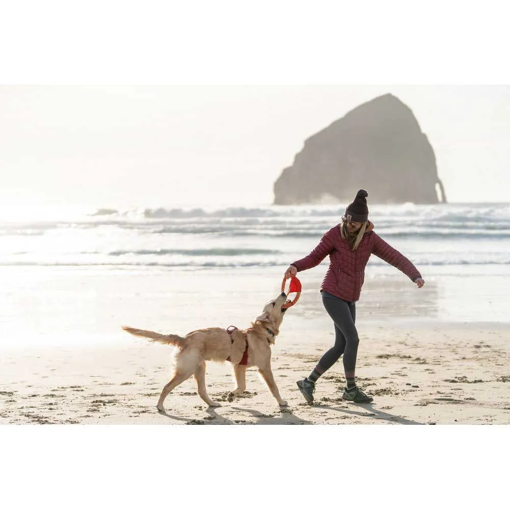 Ruffwear Pacific Ring Hund Leksak, Sockeye red, One Size