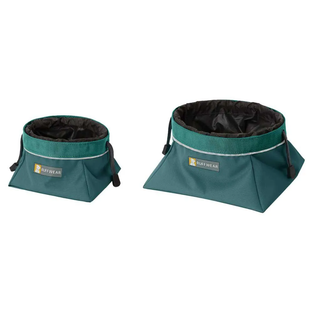 Ruffwear Quencher Cinch Top Skål, Tumalo teal, M