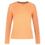 Rukka Malis Halv Dragkedja Långärmad T-shirt, Orange