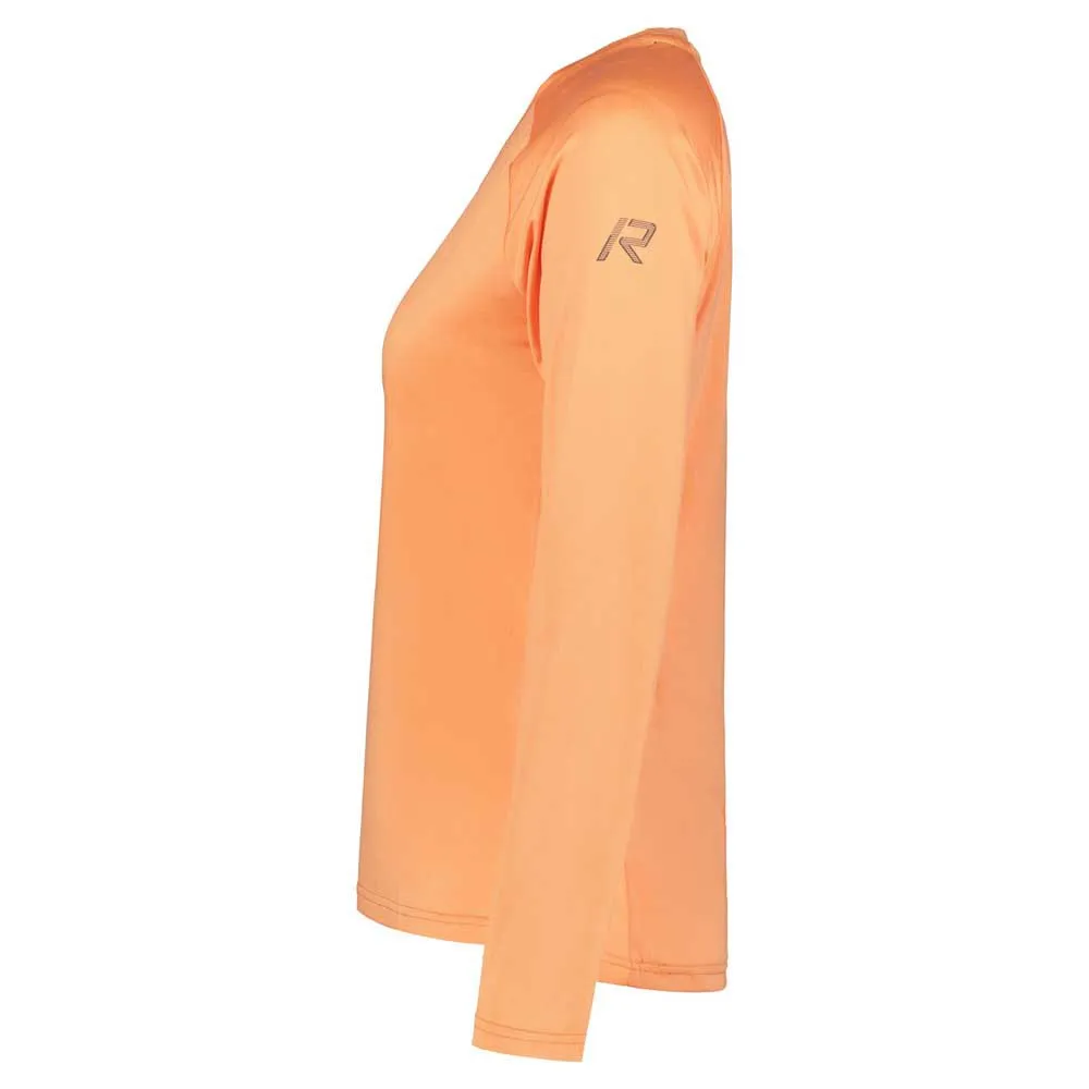 Rukka Malis Halv Dragkedja Långärmad T-shirt, Orange Rukka Malis Halv Dragkedja Långärmad T-shirt, Orange