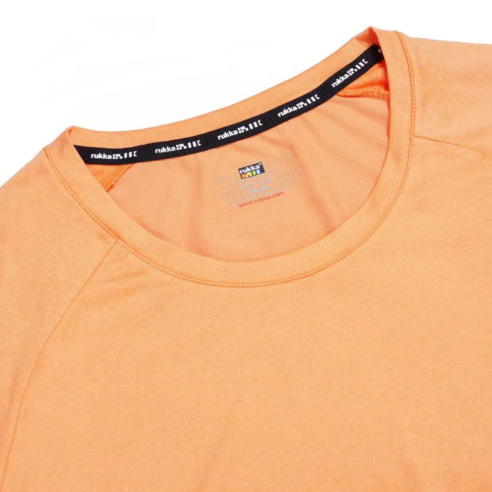 Rukka Malis Halv Dragkedja Långärmad T-shirt, Orange Rukka Malis Halv Dragkedja Långärmad T-shirt, Orange