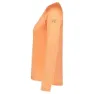 Rukka Malis Halv Dragkedja Långärmad T-shirt, Orange