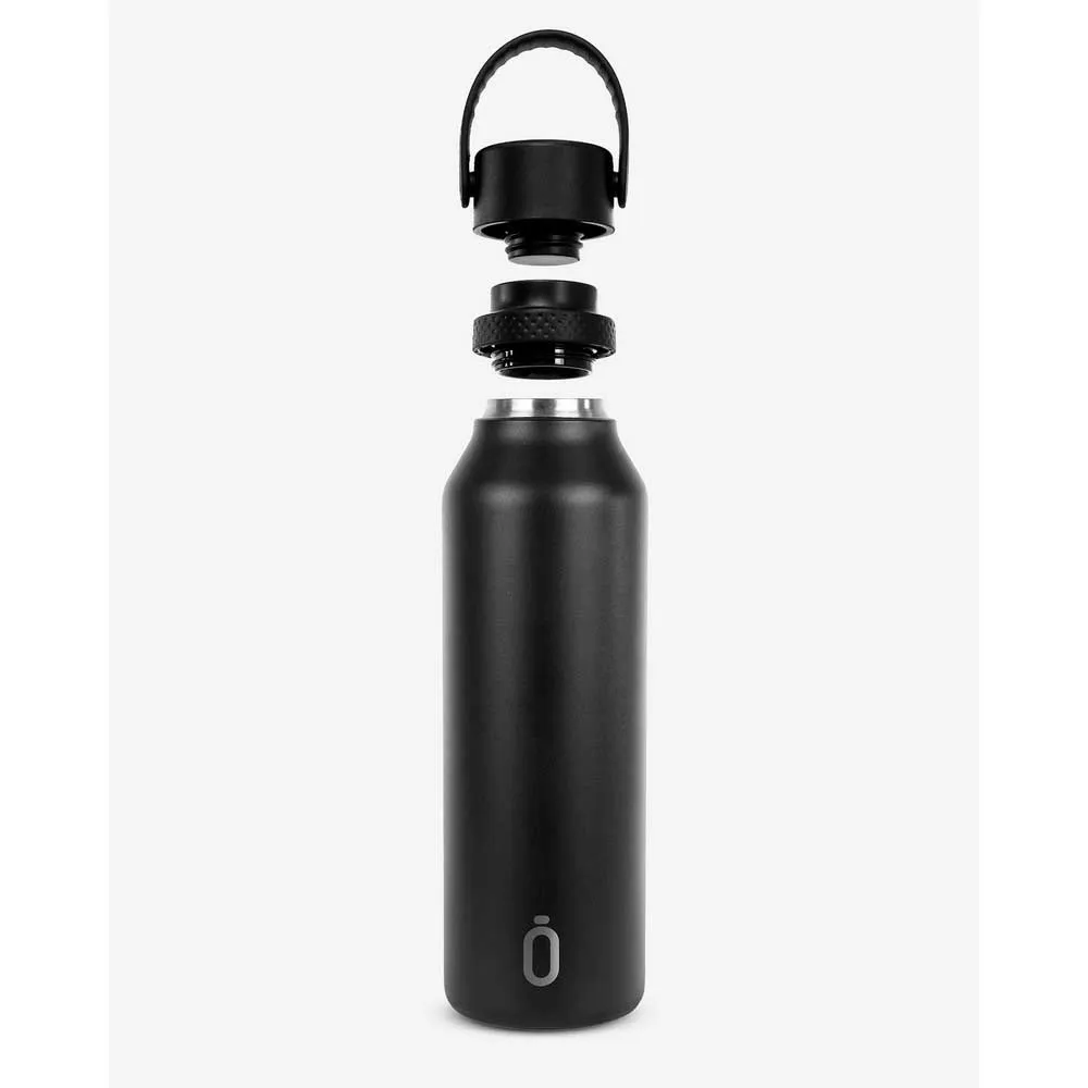 Runbott Fcb Firmas+escudo 600ml Termosflaska, Black, One Size