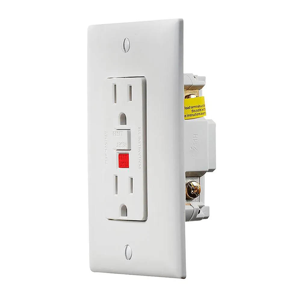 Rv Designer Ac Gfci Stickpropp, White, One Size