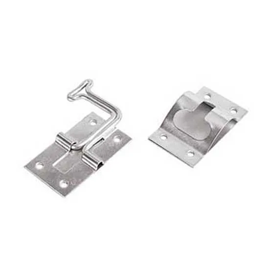 Rv Designer Dörrhållare I Zink 90 Grader, Grey, One Size