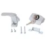 Rv Designer E311 Campingbilens Dörrlås, White, One Size