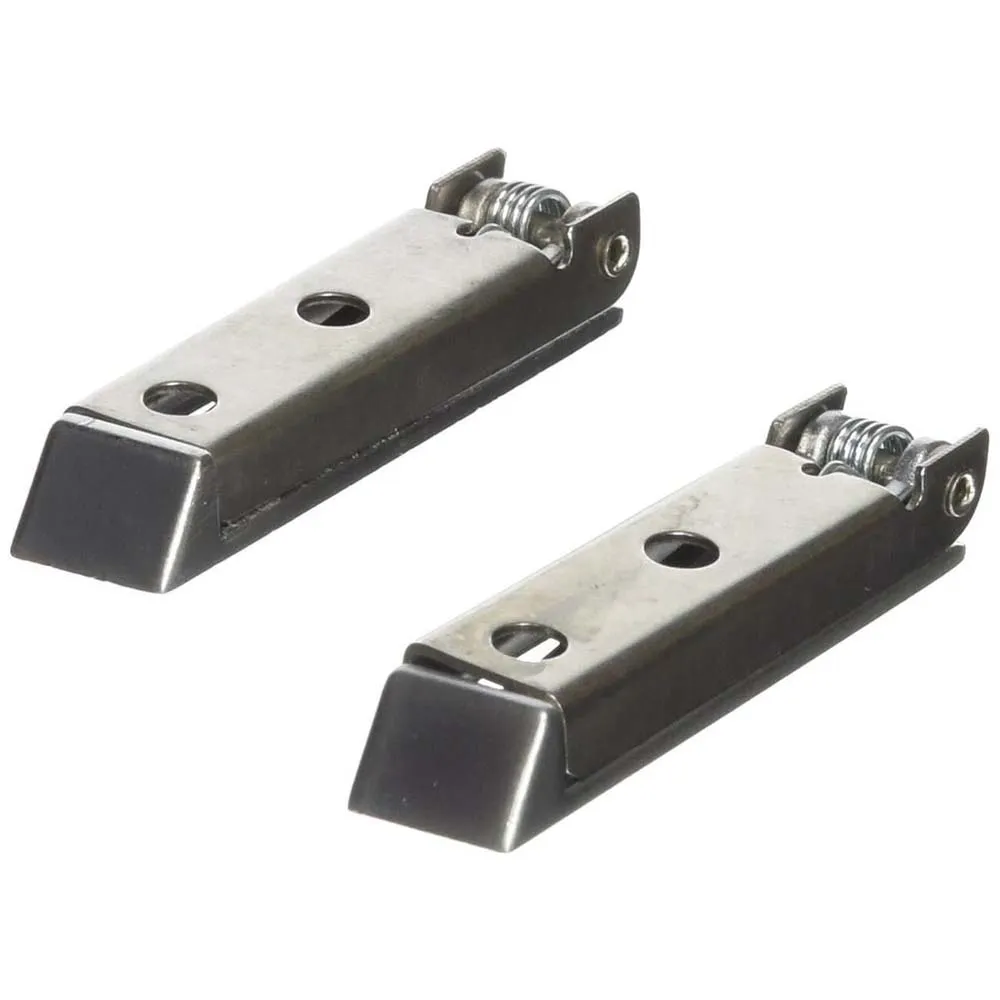 Rv Designer Fyrkantigt Bagageluckelås 2 Enheter, Stainless steel, One Size