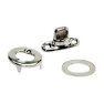 Rv Designer Gardinvridningsknapp, Silver, One Size