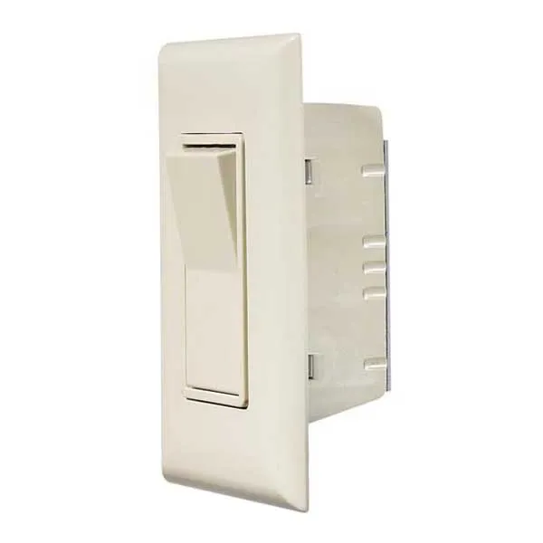 Rv Designer Modern Ac-strömbrytare, Ivory, One Size