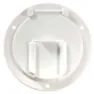 Rv Designer Rund Kabelgenomföring Med Låg Profil 116.8x66 Mm, Polar white, 116.8 x 66mm