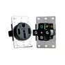 Rv Designer S981 Plattplugg 50a, White, One Size