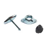 Rv Designer Ytterdörrstängare Med Metallkolv 76.2 Mm