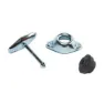 Rv Designer Ytterdörrstängare Med Metallkolv 76.2 Mm, Silver, One Size