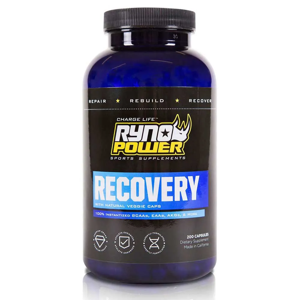Ryno Power Rec885 Kapslar Utan Smak 200 Enheter, Black, One Size