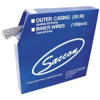 Saccon Stainless Steel Change Cables Växelvajer 100 Enheter Saccon Stainless Steel Change Cables Växelvajer 100 Enheter