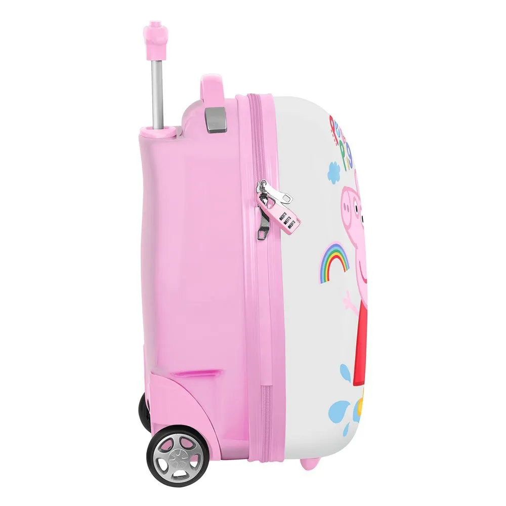Safta 16´´ Peppa Pig Ice Cream Ryggsäck Med Hjul, Multicolor Safta 16´´ Peppa Pig Ice Cream Ryggsäck Med Hjul, Multicolor