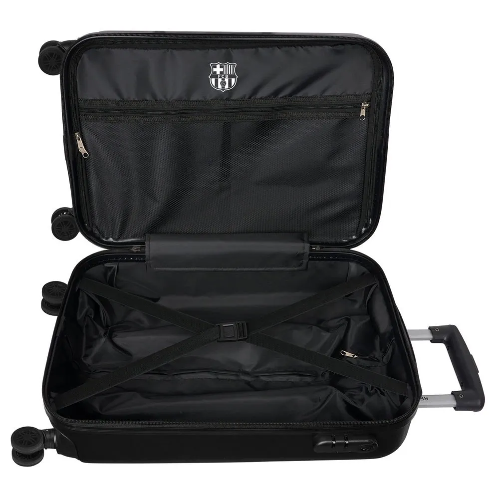 Safta 20´´ Simple Wheel F.c Barcelona Third Trolleyväska, Multicolor