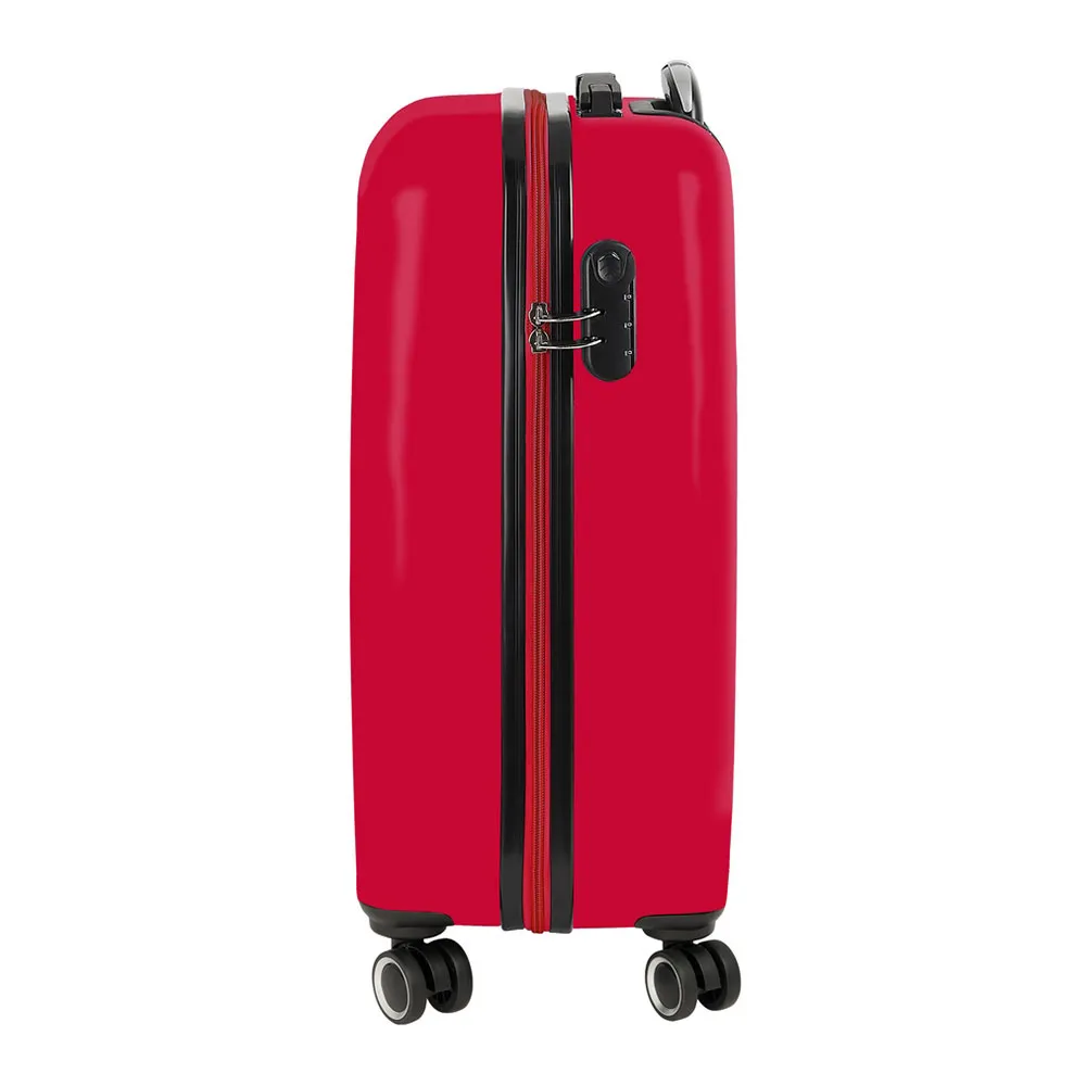 Safta 20´´ Twin Wheels Sevilla Fc Trolleyväska, Multicolor