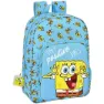 Safta 612191180 Bob Esponja Positive Vibes 14l 42 Cm Ryggsäck Med Hjul, Blue