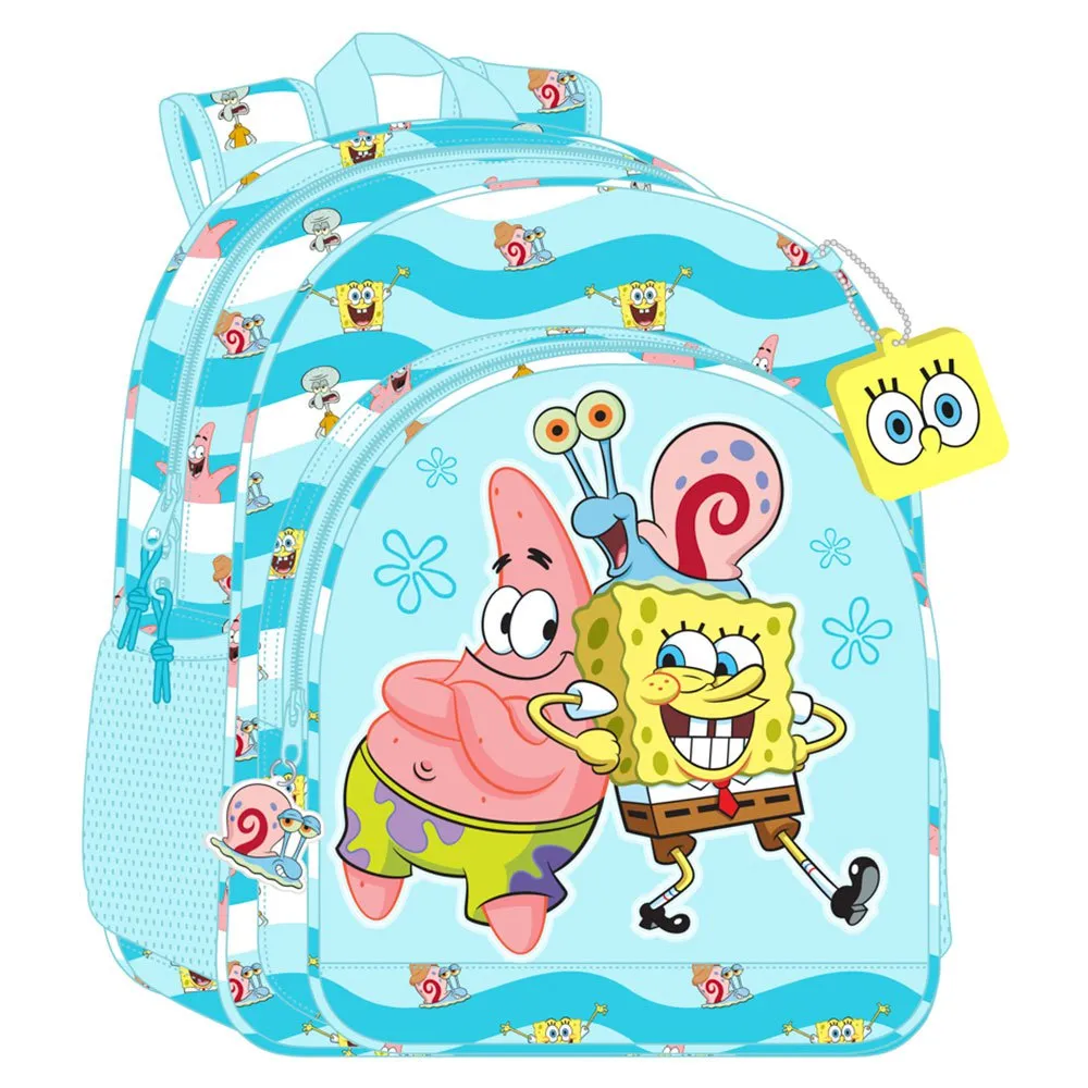 Safta 612291640 Bob Esponja Stay Positive 15l 32x44x14 Cm Ryggsäck