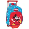 Safta 612333020 Mickey Mouse Fantastic 10l 28x10x34 Cm Ryggsäck Med Hjul, Multicolor