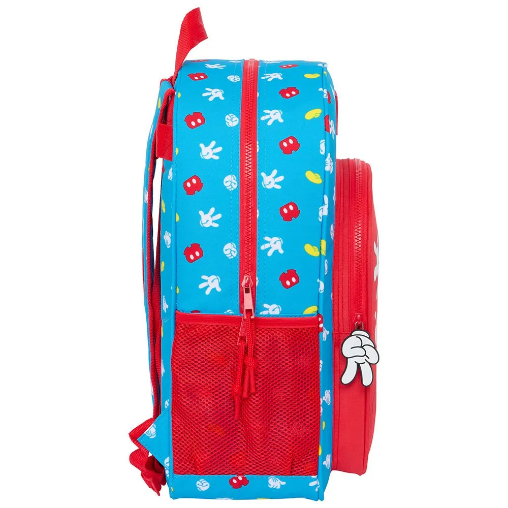 Safta 612333180 Mickey Mouse Fantastic 19l 27x33x10 Cm Ryggsäck, Multicolor