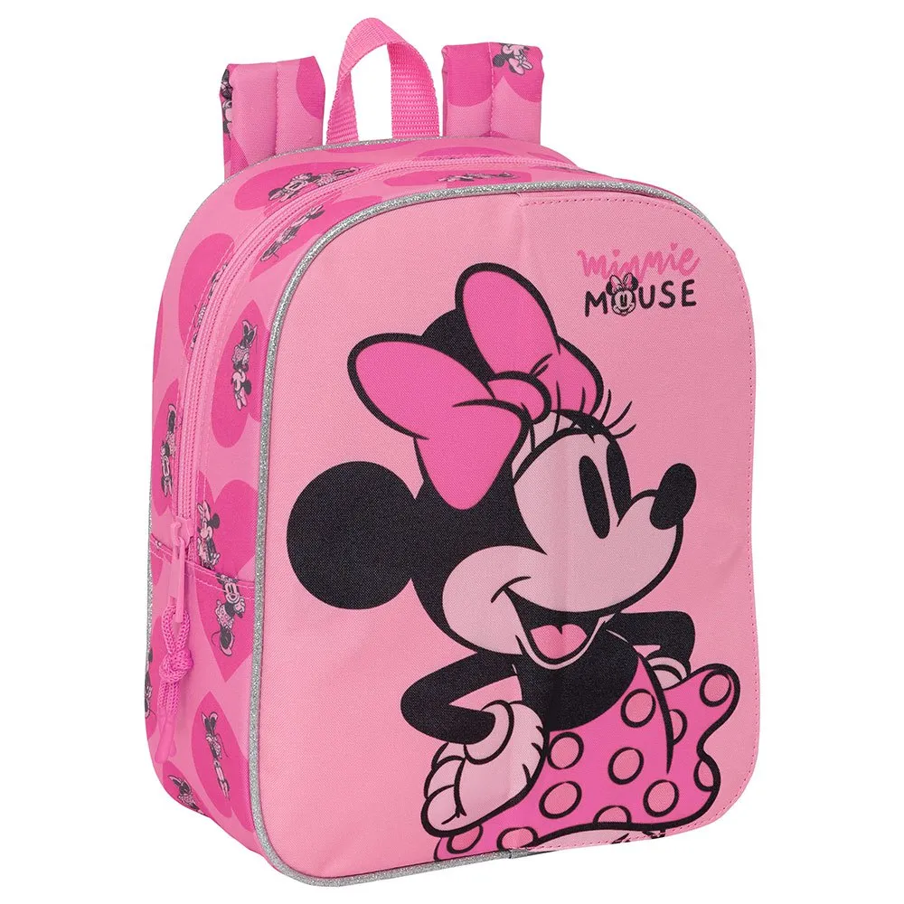 Safta 612334232 Mini Minnie Mouse Loving 6l 22x39x10 Cm Ryggsäck, Multicolor