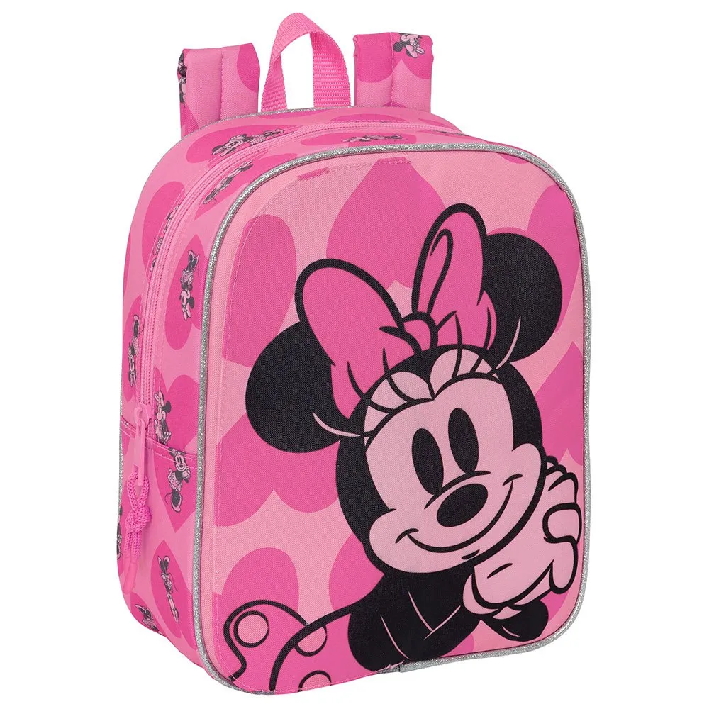 Safta 612334232 Mini Minnie Mouse Loving 6l 22x39x10 Cm Ryggsäck, Multicolor